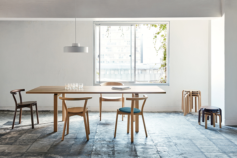 taiyou &c. mikiya kobayashi japanese furniture designboom
