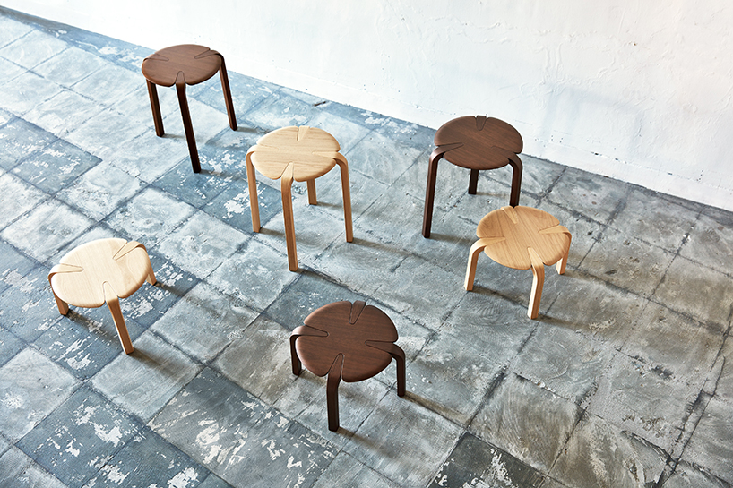 taiyou &c. mikiya kobayashi japanese furniture designboom