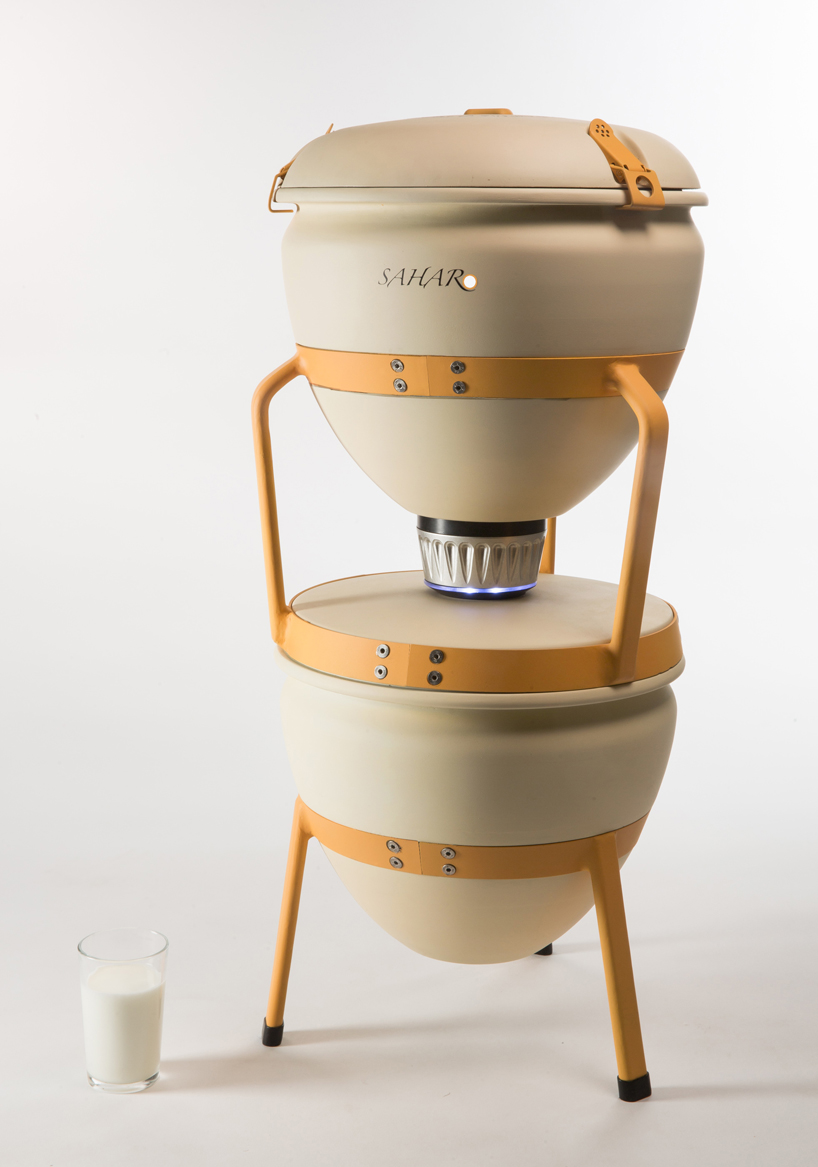 guy feidman sahar uv device milk sterilization designboom