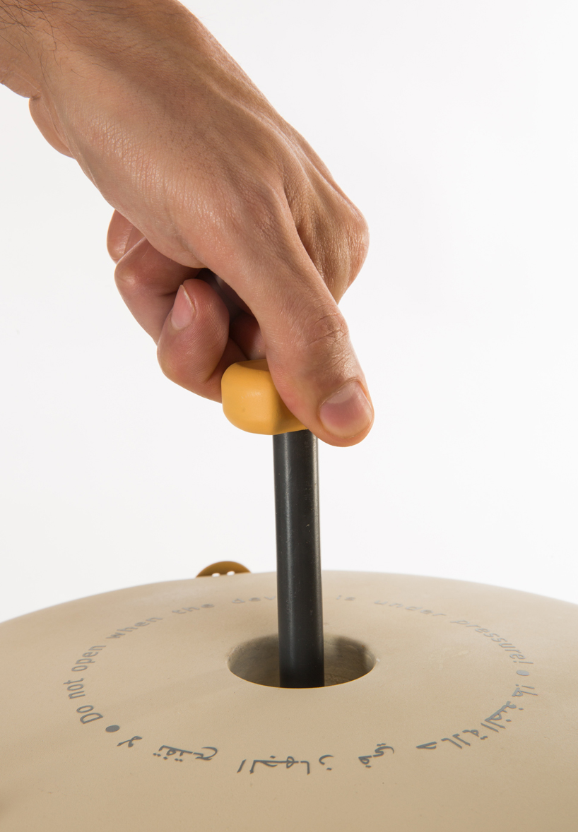 guy feidman sahar uv device milk sterilization designboom