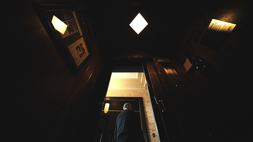 ruben's elevator designboom