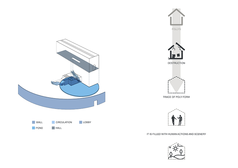 archijoo envisions buildings to blend with the seasons in northern italy designboom