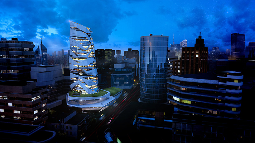 architect claudio beltrame luxury bleisure hotel competition