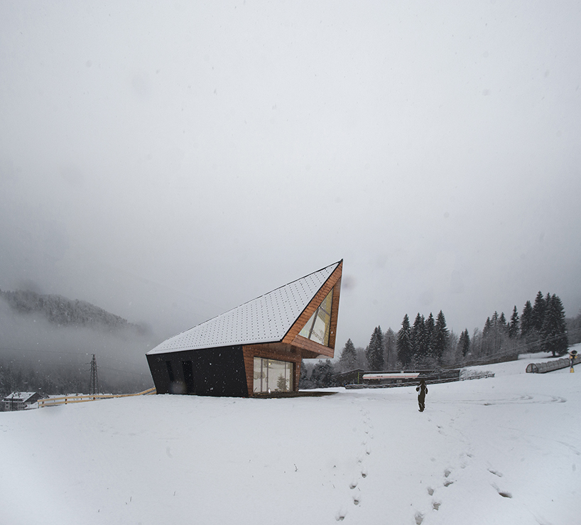 architetto beltrame new ski school challenges the traditional alpine architecture assumptions 1