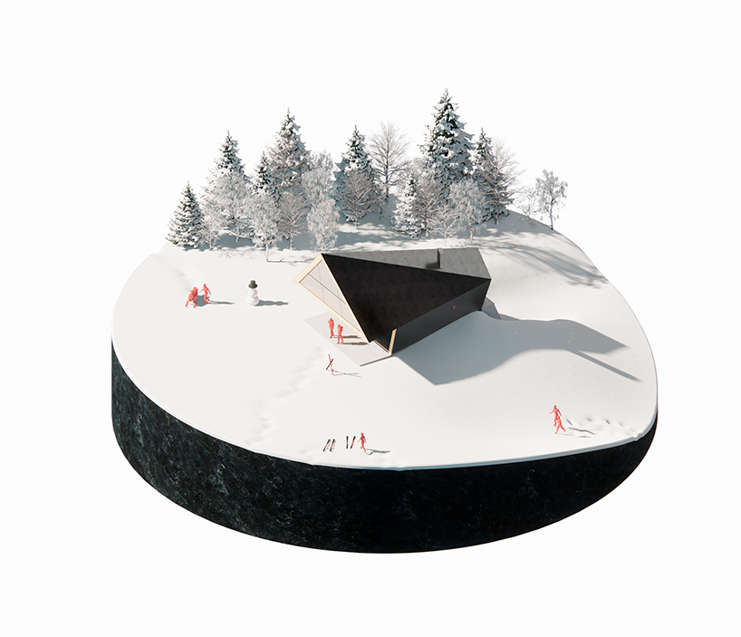 architetto beltrame new ski school challenges the traditional alpine architecture assumptions 3