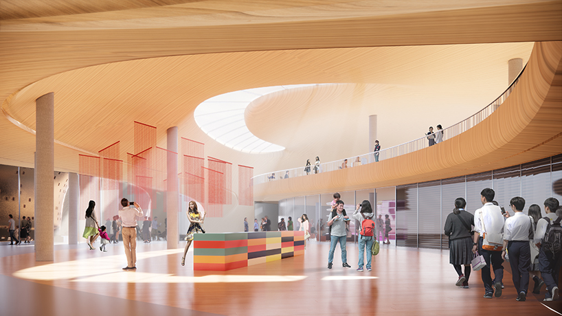 between hills and the clouds is a floating disk of knowledge on top of a landscape 10