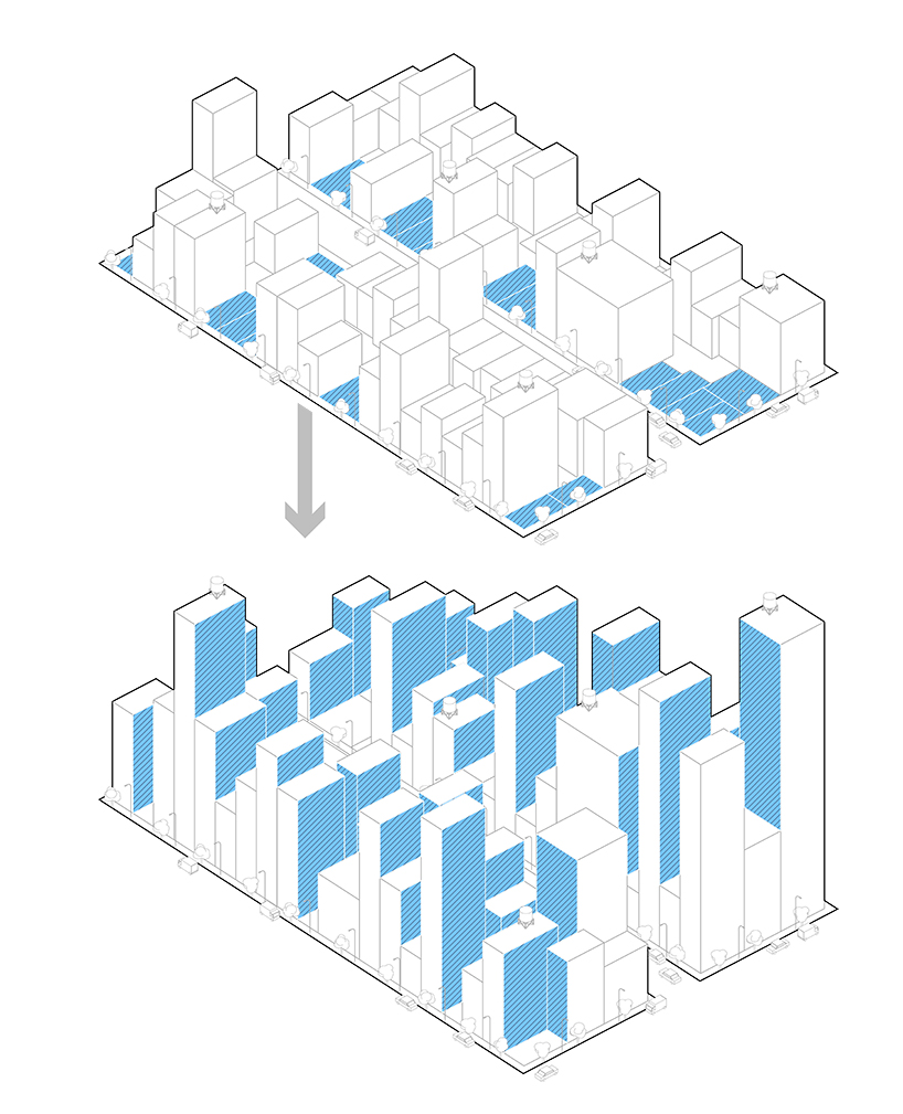 3d printed micro-neighbourhoods new york city homeless framlab designboom