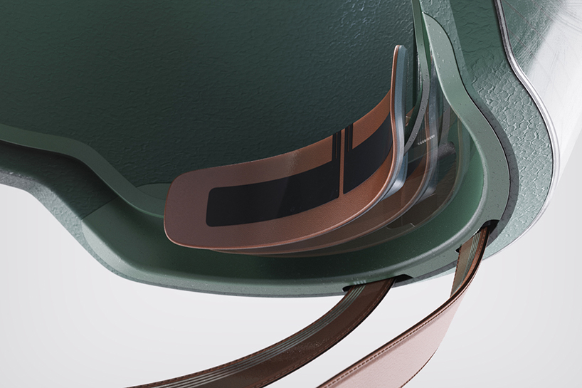 'ESUB tracks' is a smart bicycle helmet with added electronic safety features