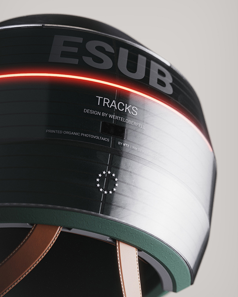 esub tracks is a smart bicycle helmet with added safety features 8