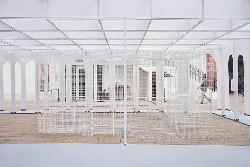 napp studio highlights the density of hong kong with 'micro to nano' spatial installation designboom