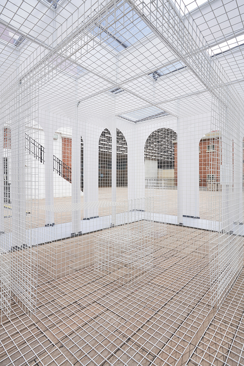 napp studio highlights the density of hong kong with 'micro to nano' spatial installation designboom