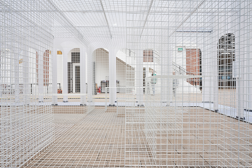 napp studio highlights the density of hong kong with 'micro to nano' spatial installation designboom