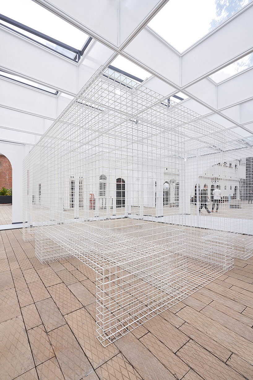 napp studio highlights the density of hong kong with 'micro to nano' spatial installation designboom