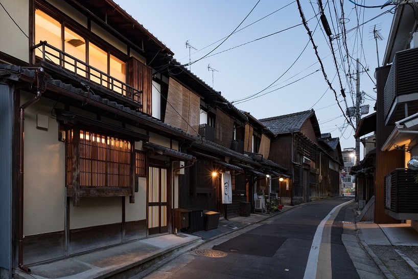 kooo architects renovates traditional machiya house in kyoto with white-hued interiors