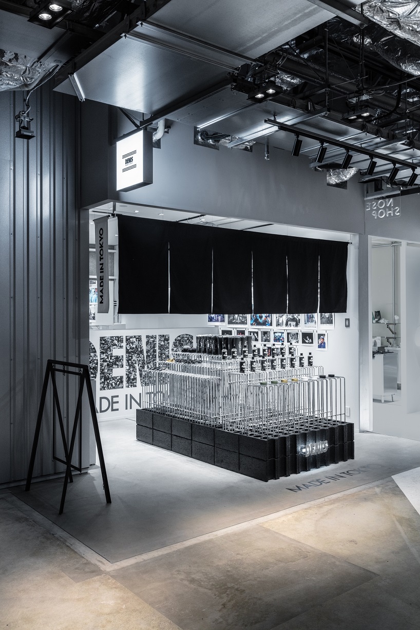 kooo architects uses steel reinforcement bars to decorate tokyo hair salon designboom