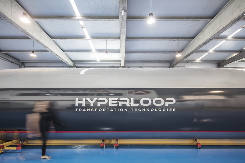 hyperloopTT unveils new images of passenger capsule 'quintero one' in spain