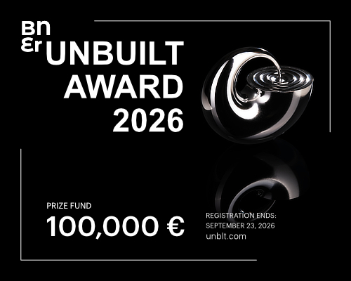 Buildner’s Unbuilt Award 2026