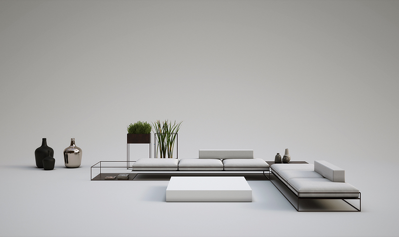 alessandro isola wireframe collection outdoor furniture designboom