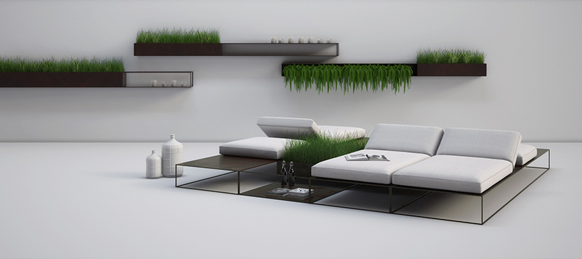 alessandro isola wireframe collection outdoor furniture designboom