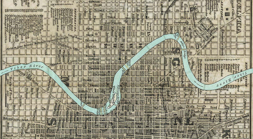 'what if' by m²ft architects superimposes iconic architecture onto the city of rome designboom