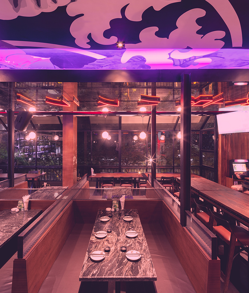 PHTAA living design tokyo hustler restaurant bangkok designboom