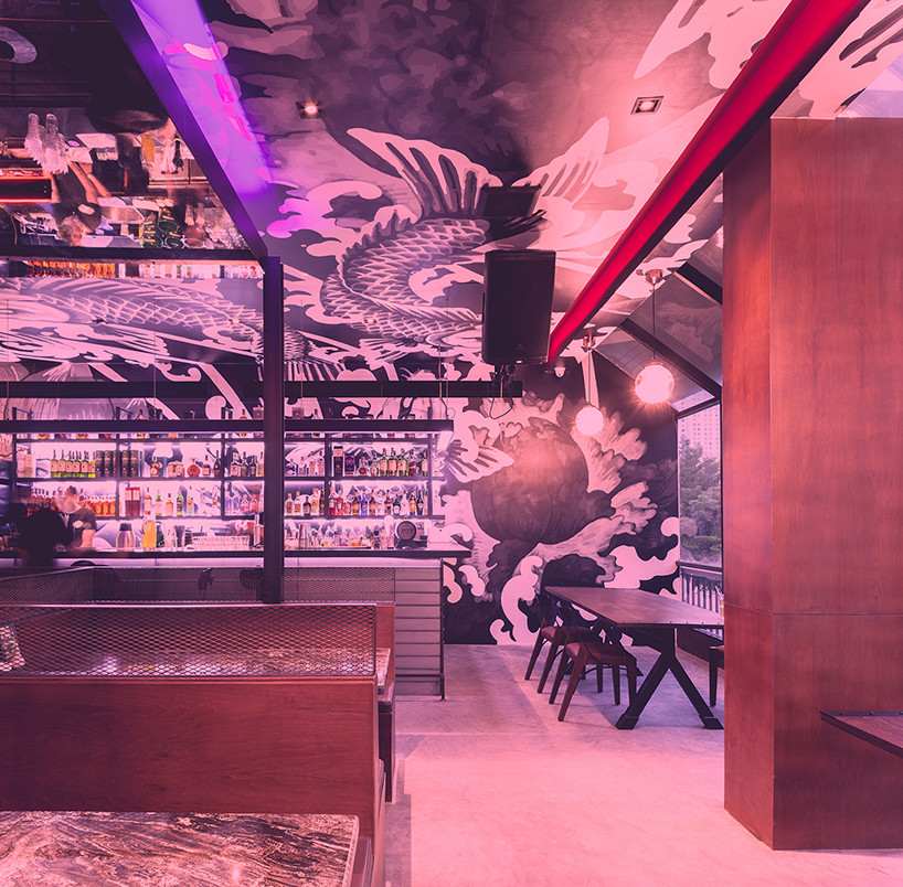 PHTAA living design tokyo hustler restaurant bangkok designboom