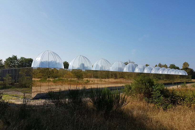 buitink technology ETFE domes belgium designboom 