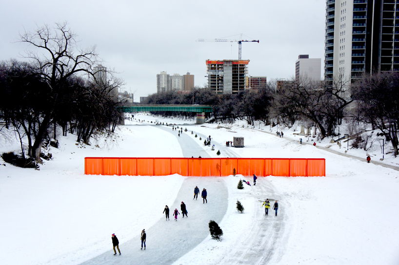 atelier ARI open border installation winnipeg designboom