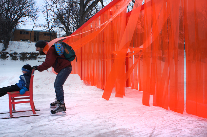atelier ARI open border installation winnipeg designboom