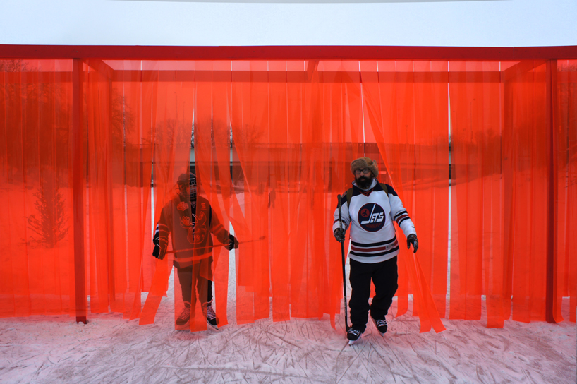 atelier ARI open border installation winnipeg designboom