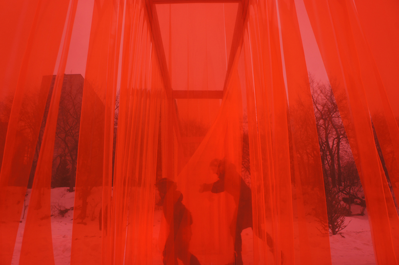atelier ARI open border installation winnipeg designboom
