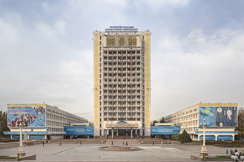 'soviet asia' by conte and perego depicts the modernist architecture of the USSR designboom