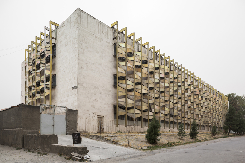 'soviet asia' by conte and perego depicts the modernist architecture of the USSR designboom