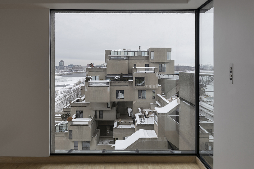 roberto conte’s desolate compositions capture iconic habitat 67 in the icy canadian winter