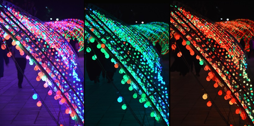 AEPioneer light tunnel tehran designboom 