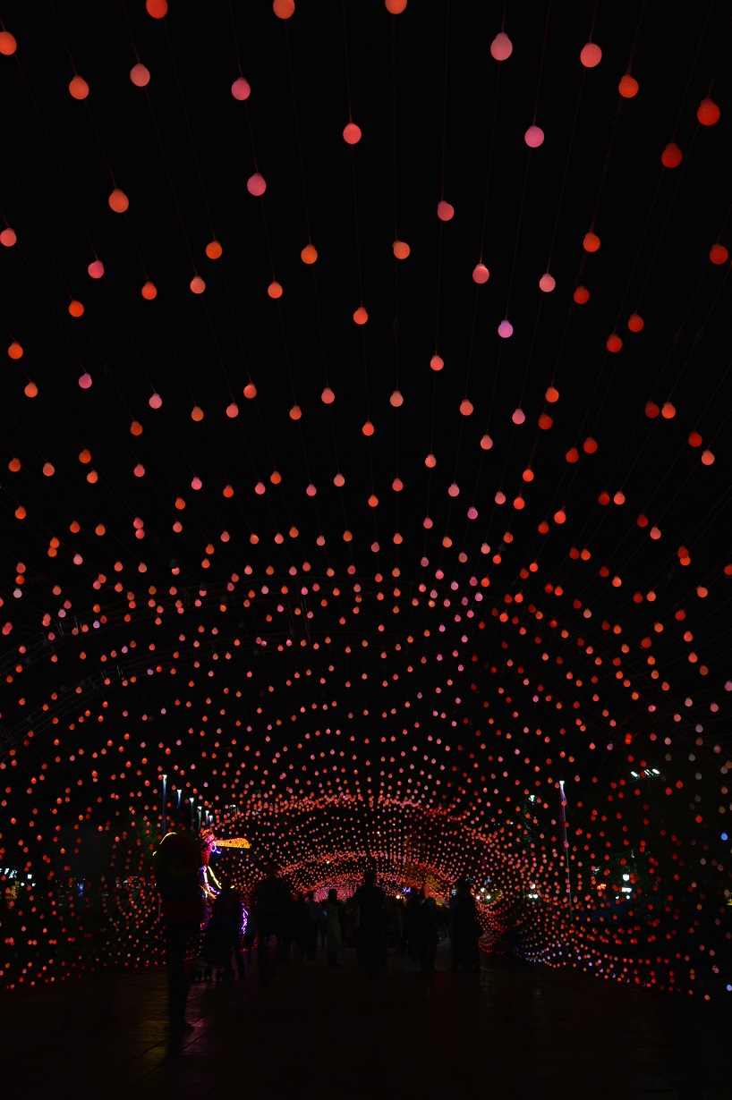 AEPioneer light tunnel tehran designboom 