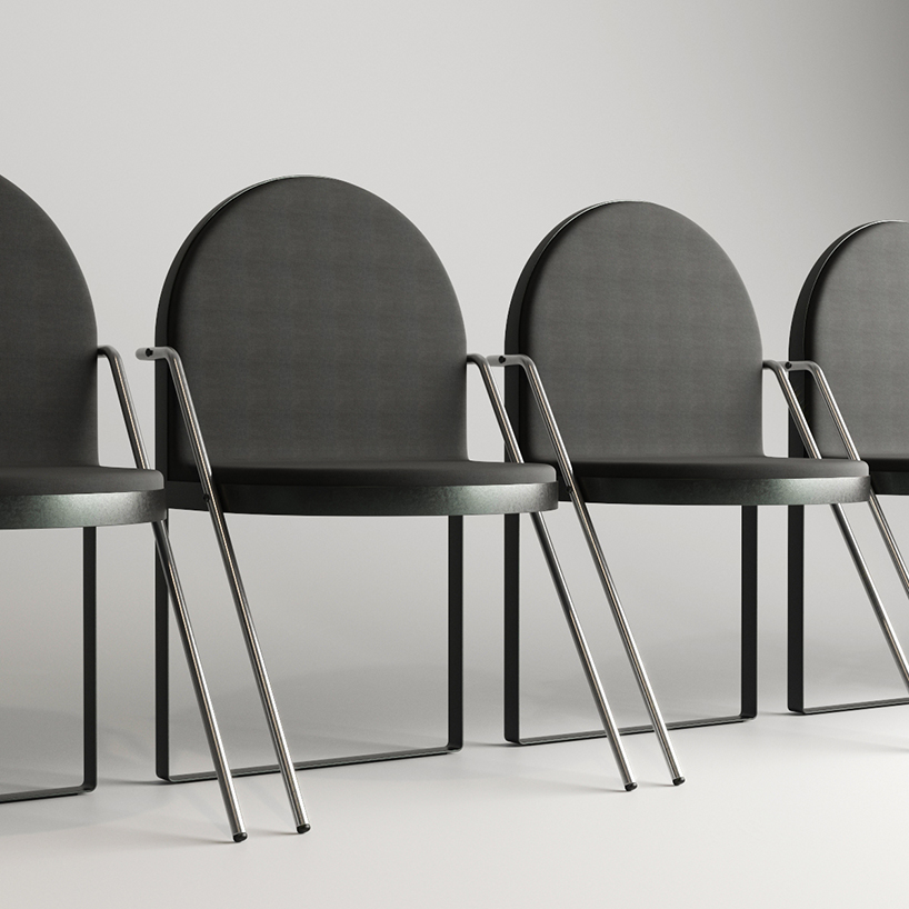 koloskov dmitry's cork-clad archair is the ideal match for office aesthetic - 4