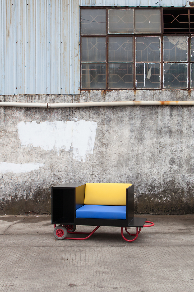 lim lu cl3 pushcart furniture cornell designboom