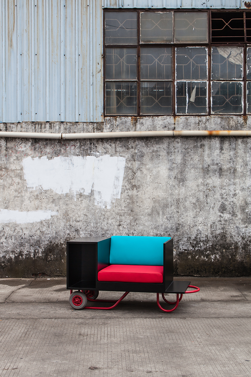 lim lu cl3 pushcart furniture cornell designboom