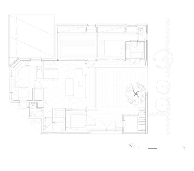guga urban architecture marries a contemporary home with traditional korean 'hanok' - 9