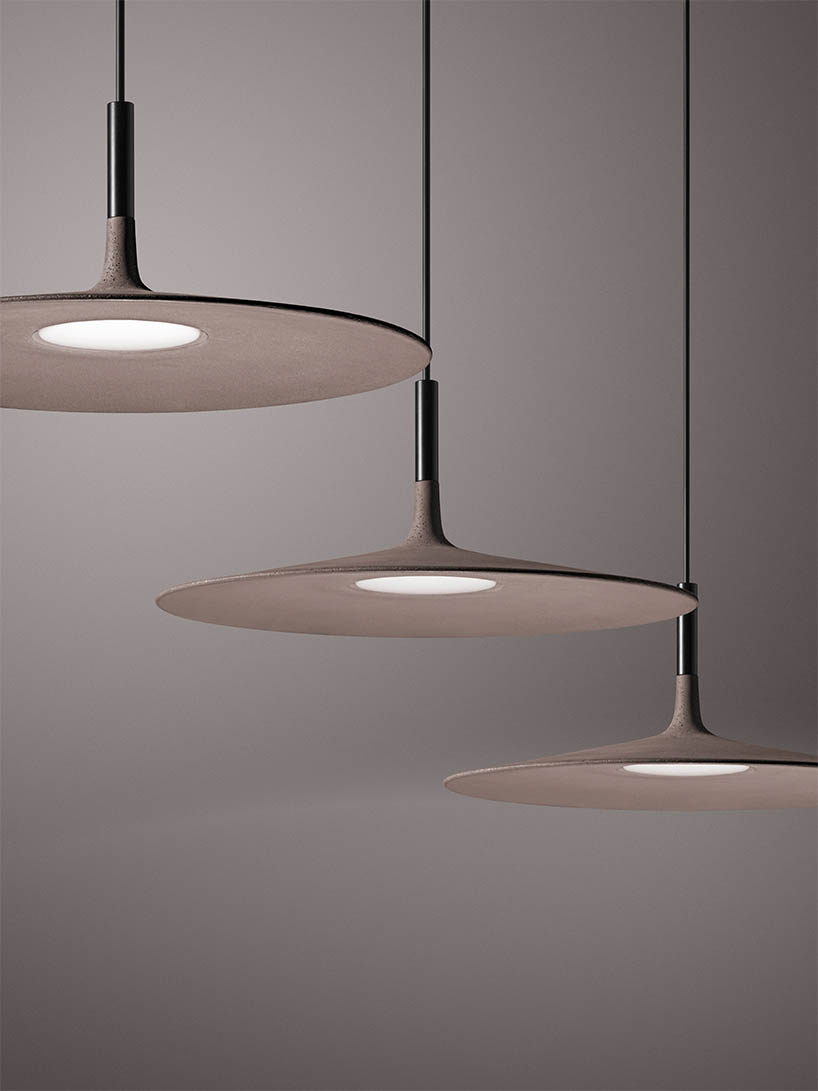 foscarini aplomb large ufo concrete lamp lucidipevere designboom 