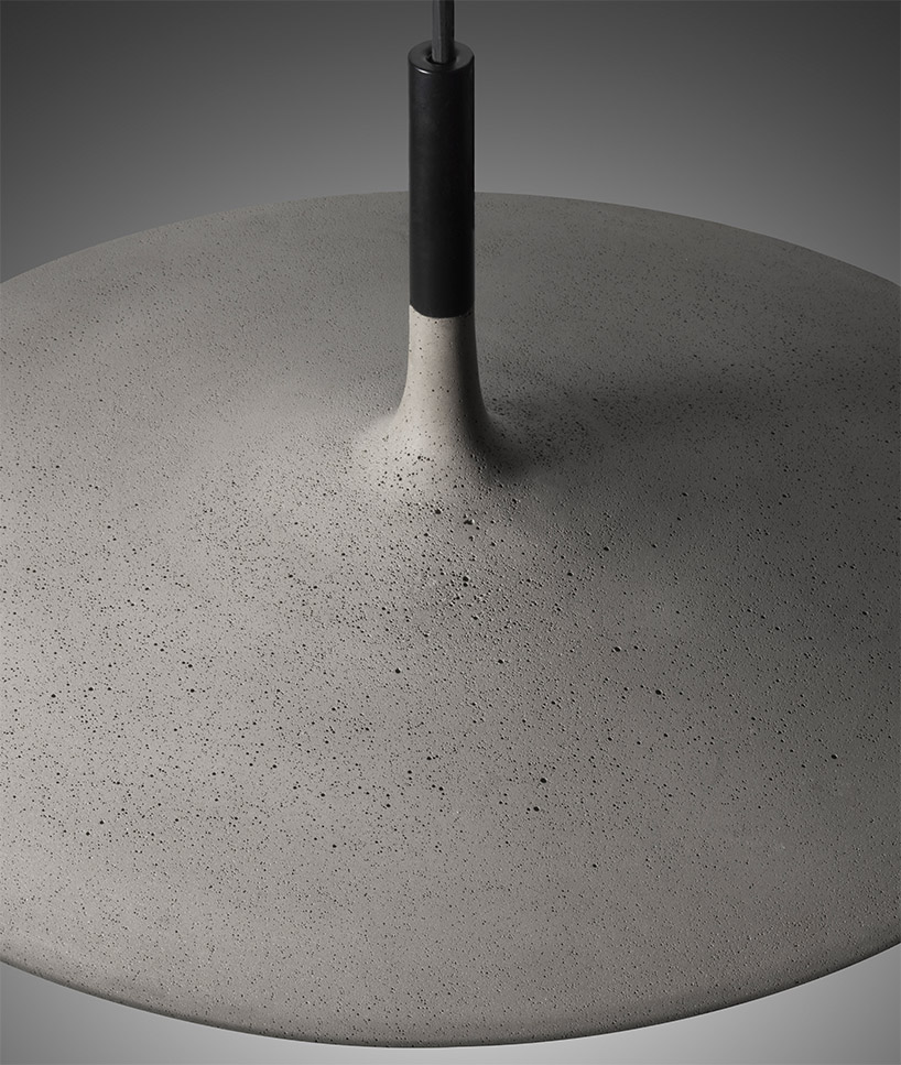 foscarini aplomb large ufo concrete lamp lucidipevere designboom 