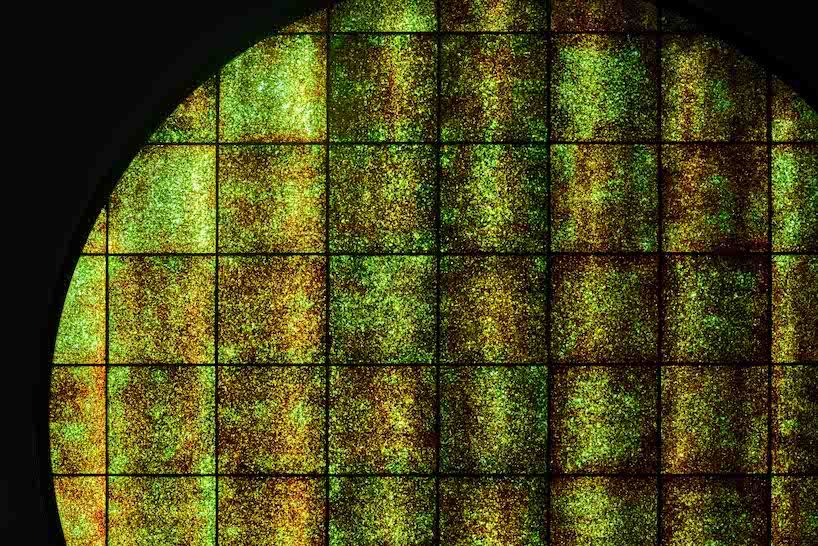 we+ revives contaminated seaweed as luminous installation using japanese handicrafts