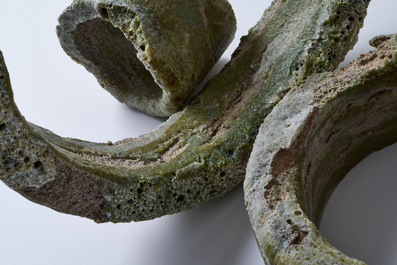 we+'s urban mining of tokyo landfills revives industrial waste as new composite materials