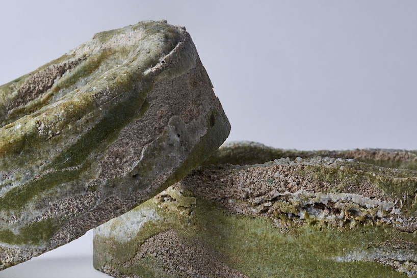 we+'s urban mining of tokyo landfills revives industrial waste as new composite materials