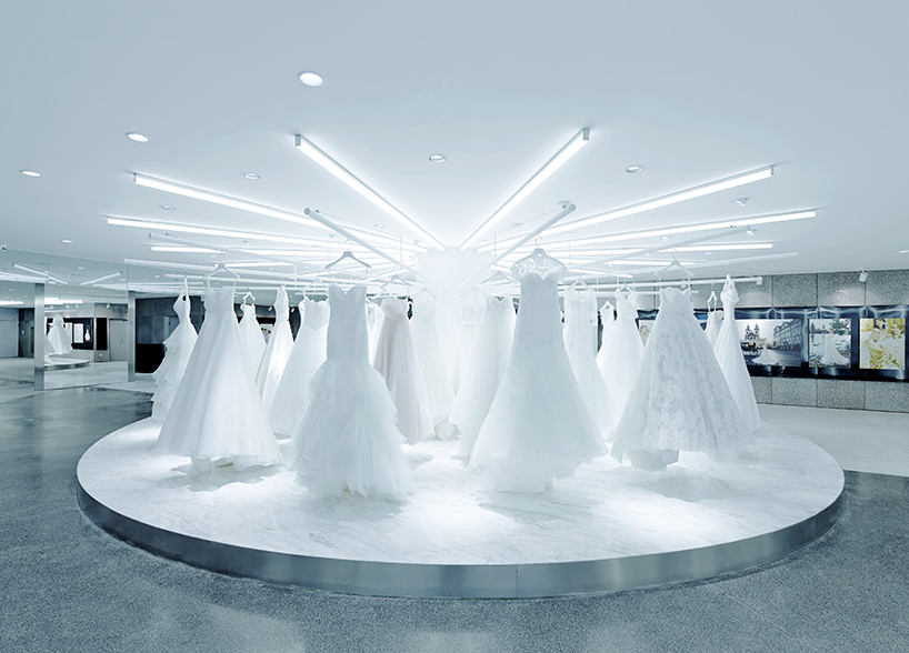 CLOU architects jiuxi wedding exhibition beijing designboom