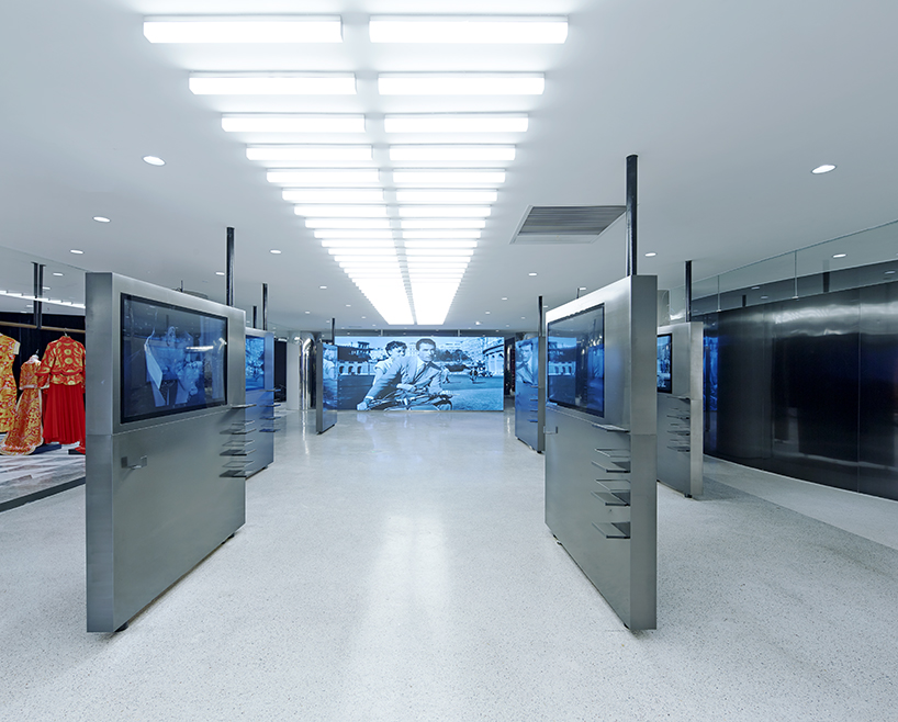 CLOU architects jiuxi wedding exhibition beijing designboom