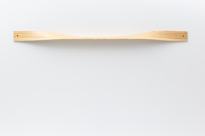 bar gantz steam bending  wood furniture designboom 