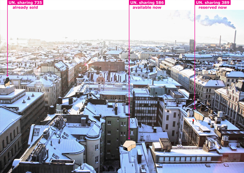 BIVAK urban nomad flats proposal designboom