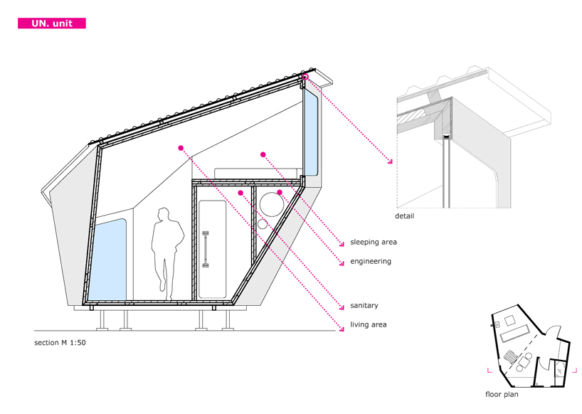 urban nomad flats proposal designboom